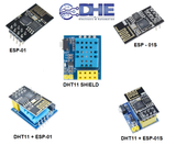 DHT11 CẢM BIẾN NHIỆT ĐỘ, ĐỘ ẨM GIAO TIẾP WIFI ESP8266 ESP-01/01S/8285