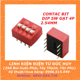 CONTAC BIT DIP SW GẠT 4P