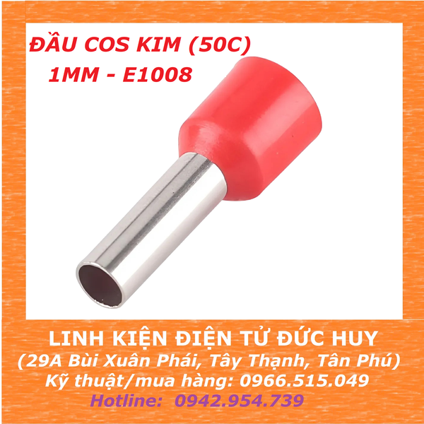 BỊCH ĐẦU COS KIM 50 CÁI 1.0mm E1008
