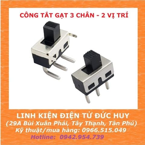 SS12D10G5 SS12D06G5 công tắc gạt 3 chân, 2 vị trí