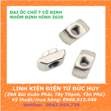 ĐAI ỐC XOAY CHỮ T, CỐ ĐỊNH NHÔM ĐỊNH HÌNH 2020