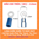 BỊCH ĐẦU COS TRÒN ( 50C) - 3.2mm