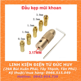 ĐẦU KẸP MŨI KHOAN MẠCH, TRỤC 3.17MM