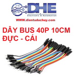 DÂY CẮM TESTBOARD 2 ĐẦU ĐỰC - CÁI, 10CM, 40 SỢI