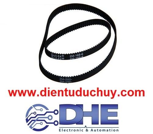 Dây đai răng GT2, CHU VI 300mm, Rộng 6mm