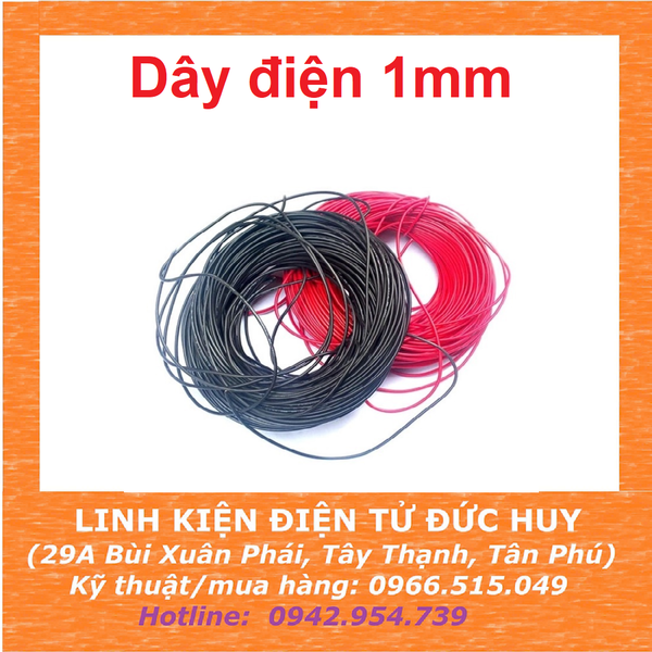 DÂY ĐIỆN 1.0MM - 3500Đ/1 MÉT