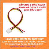 DÂY BUS 1 ĐẦU XH2.0 KHOẢNG CÁCH 2 CHÂN 2MM DÀI 10CM