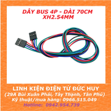 DÂY BUS 4P, DÀI 70CM, XH2.54MM