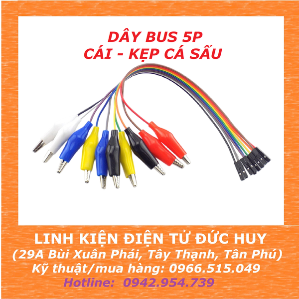BẸ 5 SỢI DÂY CHUYỂN ĐẦU CÁI - KẸP CÁ SẤU