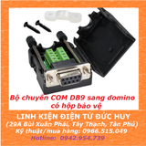 CỔNG DB9 - DOMINO ĐẦU CÁI, CÓ HỘP BẢO VỆ