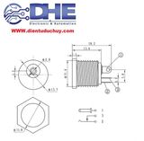 Jack DC 022 5.5 x 2.1 Loại Cái