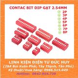 CONTAC BIT DIP SW GẠT2P/3P/4P/5P/6P/7P/8P