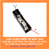Hộp đế pin chứa pin cell 18650 (Loại 1 pin)