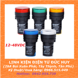 AD16 22DS đèn báo nguồn, đèn báo pha 12-48VDC, 22mm