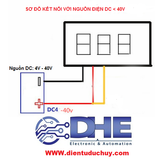 Volt kế 0 - 100VDC (Led 0.28'')