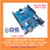 ARDUINO UNO R3 SMD CỔNG NẠP USB TYPE C