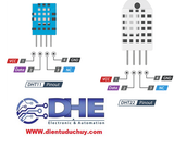 DHT11 CẢM BIẾN ĐO NHIỆT ĐỘ, ĐỘ ẨM 3 PIN (CÓ KÈM DÂY NỐI)