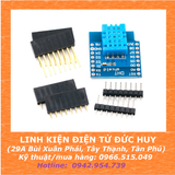 DHT11 Pro Shield TƯƠNG THÍCH VỚI MODULE D1 MINI ESP8266 WIFI