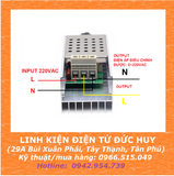 DIMMER AC 6000W, ĐIỀU CHỈNH ĐƯỢC 0 ~ 220VAC