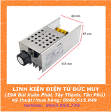 DIMMER AC 6000W, ĐIỀU CHỈNH ĐƯỢC 0 ~ 220VAC