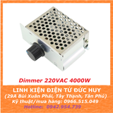 MẠCH CÔNG SUẤT ĐIỀU CHỈNH ĐIỆN ÁP AC DIMMER AC 4000W