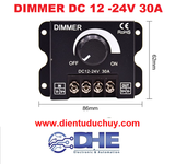 MẠCH DIMMER DC ĐIỀU CHỈNH ĐỘ SÁNG LED 12-24V 30A