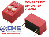 CONTAC BIT DIP SW GẠT 2P
