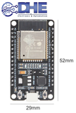 ESP32 WROOM 32 30P CP2102 USB TYPE C WIFI + BLUETOOTH