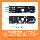 HW-006 CẢM BIẾN HỒNG NGOẠI DÒ LINE ĐƠN, PHÁT HIỆN VẬT CẢN  5VDC- TCRT5000
