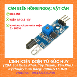 Cảm biến hồng ngoại vật cản 5VDC Dò line