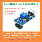 Cảm biến dò line đơn 5V TCRT5000 (ngang)
