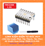 TMC2208 STEPPER DRIVER ĐIỀU KHIỂN ĐỘNG CƠ BƯỚC 2A (CÓ TẢN NHIỆT)