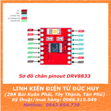 DRV8833 MẠCH CẦU H ĐIỀU KHIỂN ĐỘNG CƠ DC