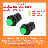 DS-427 nút nhấn tự nhả 12mm
