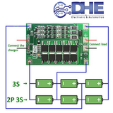 3S 60A MẠCH SẠC XẢ PIN LITHIUM,CÓ CÂN BẰNG CELL