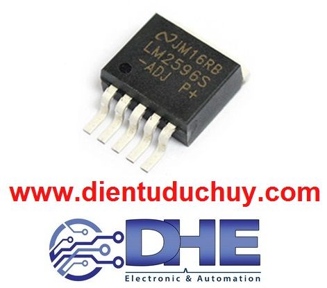 IC ổn áp LM2596S-ADJ (Điện áp ra: 1.2V - 37V, 3 Ampe)