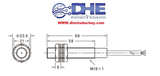 CẢM BIẾN VẬT CẢN HỒNG NGOẠI E3F-DS200C4, 6-36VDC, NPN, NO, CHỐNG NHIỄU TỐT
