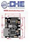 MẠCH TP4056 SẠC PIN 18650, TĂNG ÁP 4V~28V/2A CỔNG TYPE C