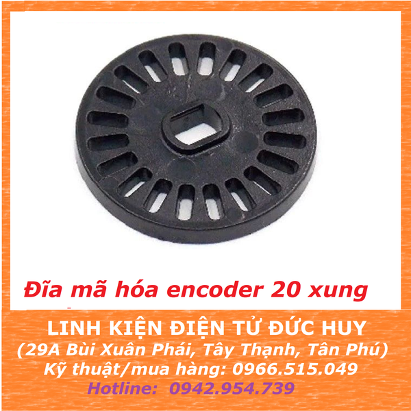 ĐĨA MÃ HÓA ENCODER 20 XUNG