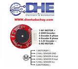 GA25 370 12V 170rpm động cơ encoder