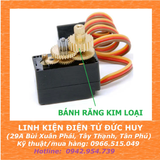 Servo RC ES08MA II, bánh răng kim loại, 180 độ