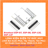 Đế ra chân breakout ESP07 ESP08, ESP12E ESP12F