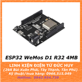 ESP32 WIFI BLUETOOTH BLE 4MB UNO D1 R32 CH340G
