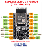 ESP32 DEVKITC V4 WROOM 32E 38P CP2102 MICRO USB