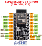 ESP32 DEVKITC V4 WROOM 32E 38P CH340 MICRO USB