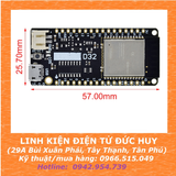 ESP32 LOLIN D32 V1.0.0 ESP32-WROOM-32 Mico USB CH340 WiFi Bluetooth, 32 CHÂN