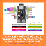 ESP32 H2 DEVKITM 1 N4 KIT PHÁT TRIỂN WIFI, BLUETOOTH BLE5.0