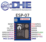ESP07 ESP8266MOD WiFi MODULE