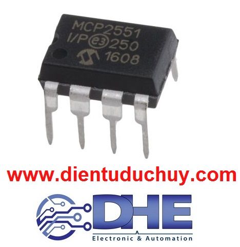 MCP2551 DIP8 (Giao tiếp CAN bus)