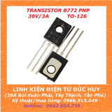 Transistor B772 (PNP), TO-126